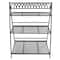 Santa's Workshop 36" Black Iron 3-Tier Plant Stand